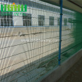 Galvanized Green 3 Twist Metal Fence